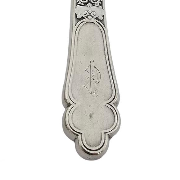 Set of 8 Gorham Medici Old Sterling Silver Handle Knives w/Mono 8 5/8\